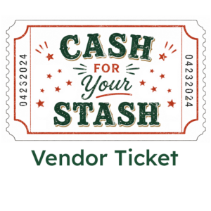 Cash for Your Scrapbook Stash Event October 3, 2026